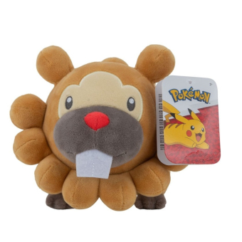 Officiële Pokemon knuffel Bidoof 20cm (lang) JAZWARES